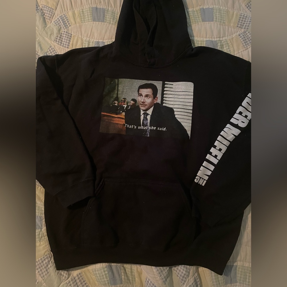 The Office Dundler Mifflin sweatshirt large